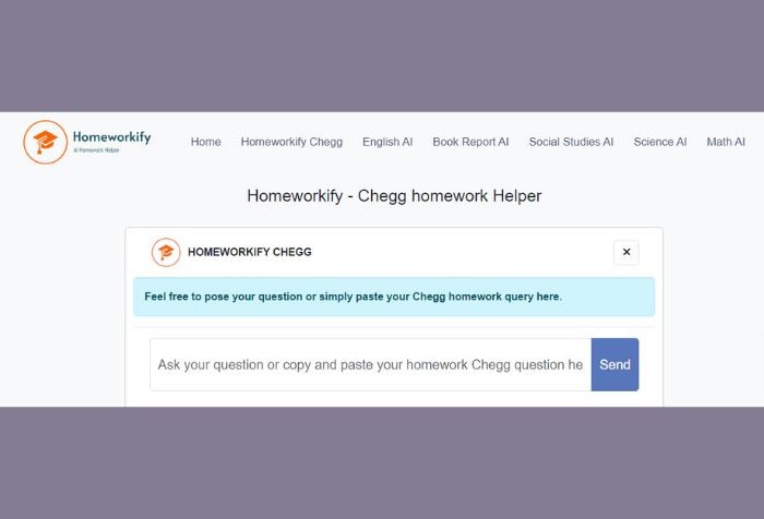 homeworkify features